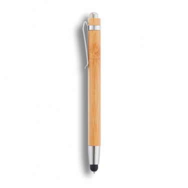 Logo trade promotional products image of: Bamboo stylus pen