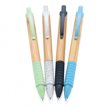 Logotrade promotional item picture of: Bamboo & wheat straw pen