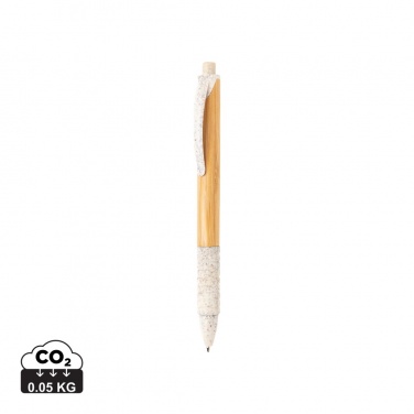 Logotrade advertising products photo of: Bamboo & wheat straw pen