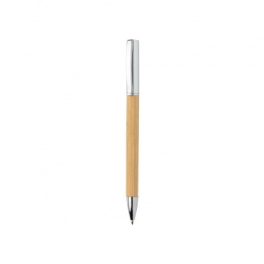 Logo trade promotional gifts image of: Modern bamboo pen