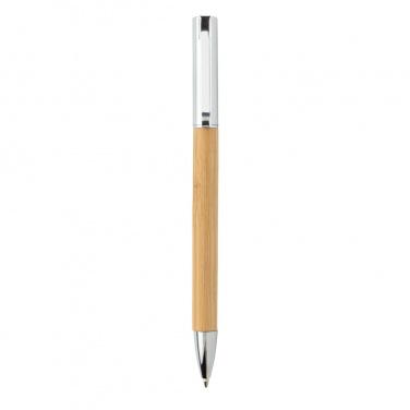 Logo trade promotional item photo of: Modern bamboo pen