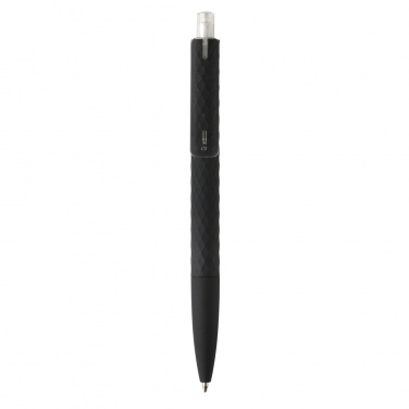 Logo trade promotional giveaway photo of: X3 black smooth touch pen