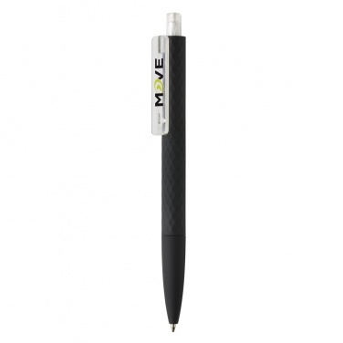 Logo trade promotional items picture of: X3 black smooth touch pen