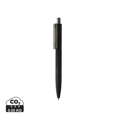 Logotrade promotional gift picture of: X3 black smooth touch pen