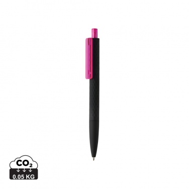 Logo trade promotional items image of: X3 black smooth touch pen