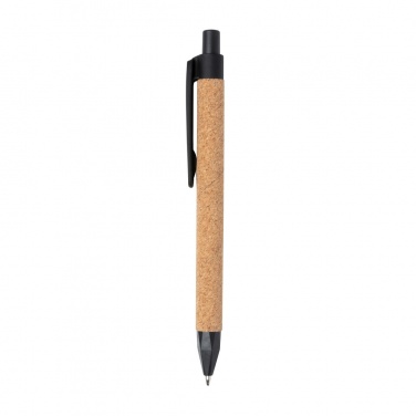 Logo trade promotional gift photo of: Write wheatstraw and cork pen