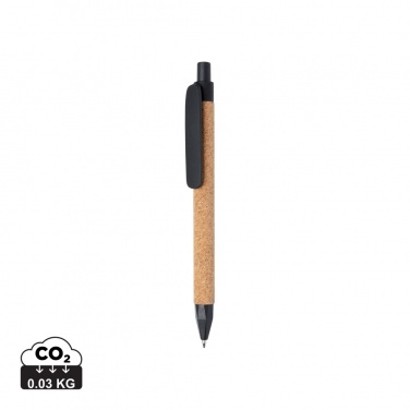 Logotrade business gift image of: Write wheatstraw and cork pen