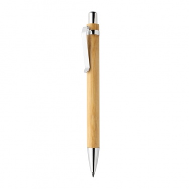 Logo trade corporate gift photo of: Pynn bamboo infinity pen