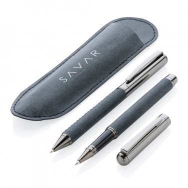 Logotrade corporate gifts photo of: Recycled leather pen set