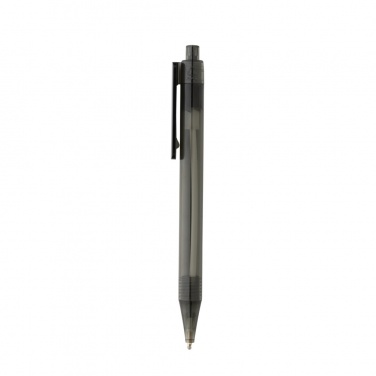 Logo trade promotional products picture of: GRS RPET X8 transparent pen