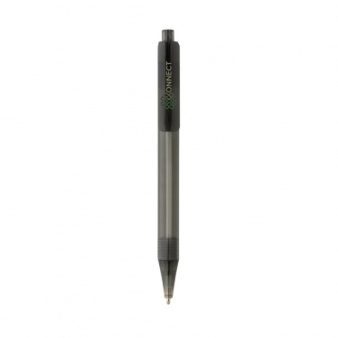 Logo trade promotional products picture of: GRS RPET X8 transparent pen