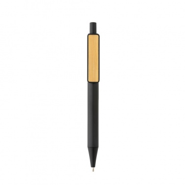 Logo trade promotional items image of: GRS RABS pen with bamboo clip