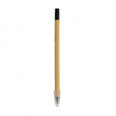 Logotrade promotional item image of: Bamboo infinity pencil with eraser