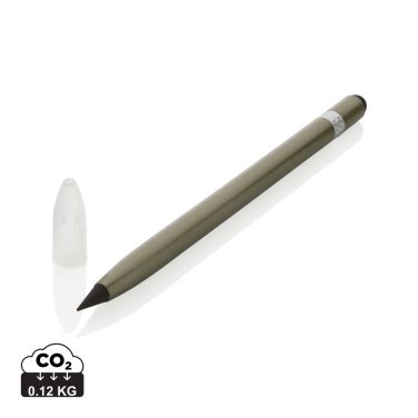 Logotrade business gift image of: Aluminum inkless pen with eraser