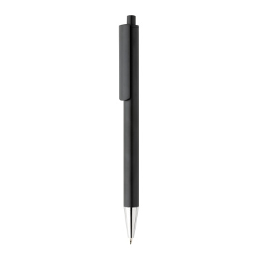 Logo trade advertising products image of: Amisk RCS certified recycled aluminum pen