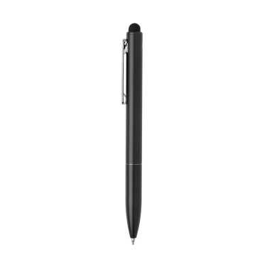 Logotrade promotional items photo of: Kymi RCS certified recycled aluminium pen with stylus