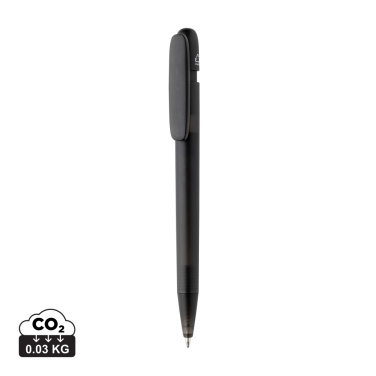 Logotrade promotional giveaway picture of: Devin GRS certified RABS pen transparent