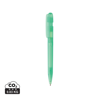 Logotrade corporate gift image of: Devin GRS certified RABS pen transparent