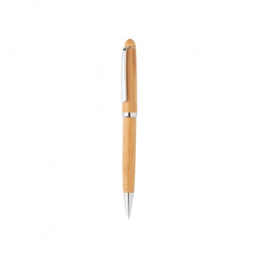 Logo trade promotional item photo of: Bamboo pen in box