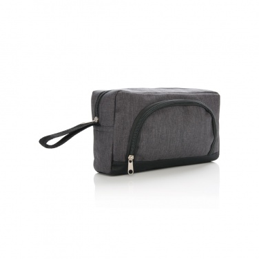 Logotrade promotional giveaway image of: Classic two tone toiletry bag