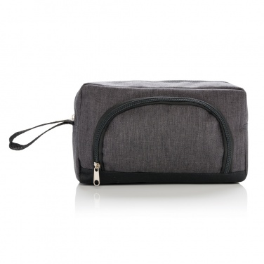 Logotrade promotional item picture of: Classic two tone toiletry bag