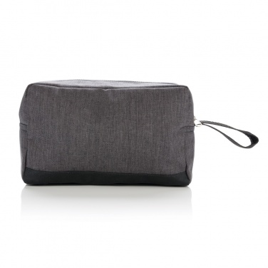 Logo trade promotional merchandise photo of: Classic two tone toiletry bag