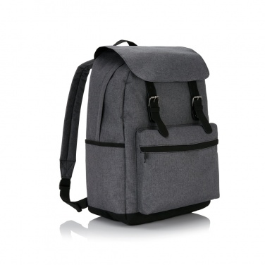 Logotrade promotional giveaway image of: Laptop backpack with magnetic buckle straps