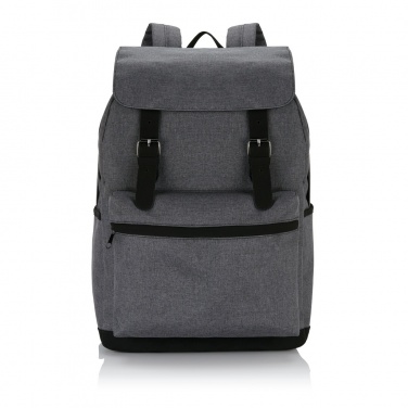 Logo trade corporate gift photo of: Laptop backpack with magnetic buckle straps