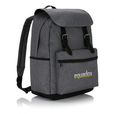 Logotrade promotional giveaways photo of: Laptop backpack with magnetic buckle straps