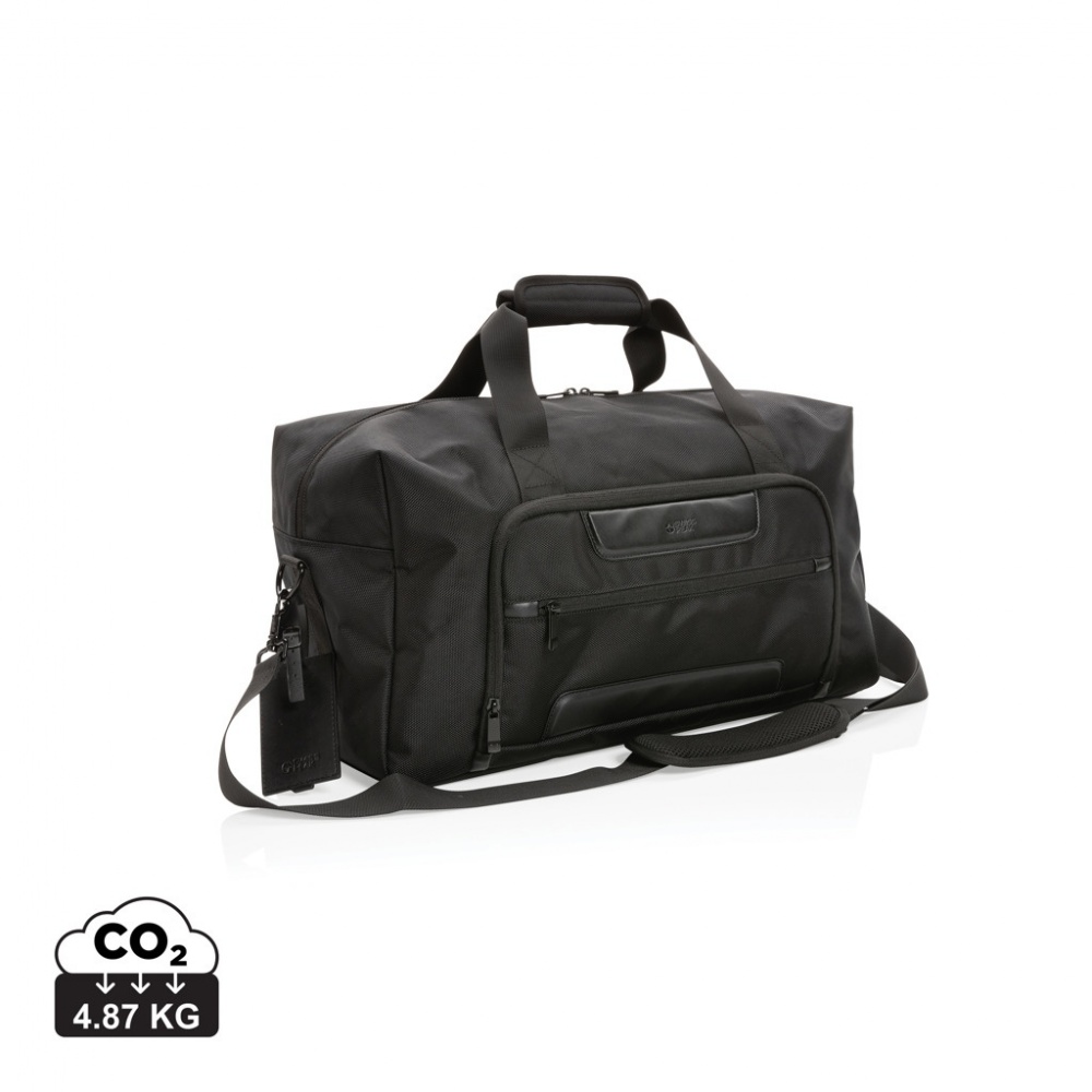 Logotrade promotional item image of: Swiss Peak AWARE™ RPET Voyager weekend bag