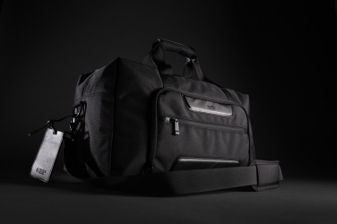 Logo trade promotional gift photo of: Swiss Peak AWARE™ RPET Voyager weekend bag