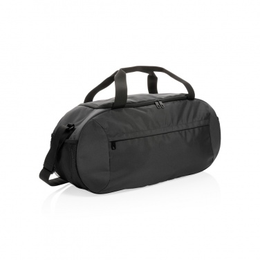 Logo trade promotional merchandise image of: Impact AWARE™ RPET modern sports duffel