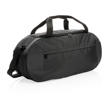 Logo trade promotional gifts picture of: Impact AWARE™ RPET modern sports duffel