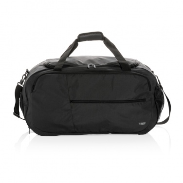 Logo trade promotional giveaways picture of: Swiss Peak AWARE™ RPET sports duffel bag