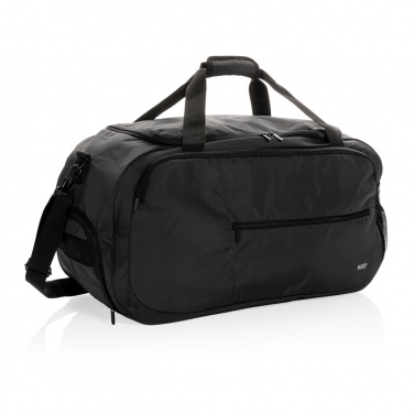 Logo trade promotional products picture of: Swiss Peak AWARE™ RPET sports duffel bag