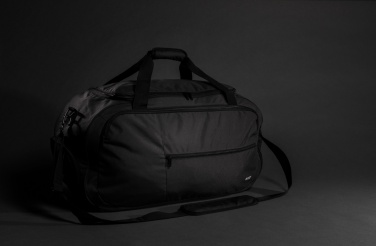 Logo trade promotional merchandise photo of: Swiss Peak AWARE™ RPET sports duffel bag