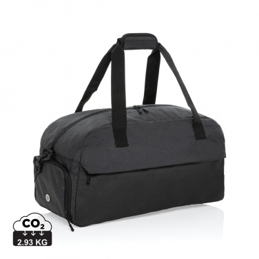 Logo trade promotional merchandise image of: Kazu AWARE™ RPET basic weekend duffel