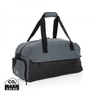 Logotrade promotional merchandise picture of: Kazu AWARE™ RPET basic weekend duffel