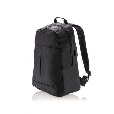 Logo trade promotional products image of: Power USB laptop backpack