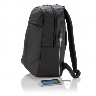 Logo trade promotional products image of: Power USB laptop backpack