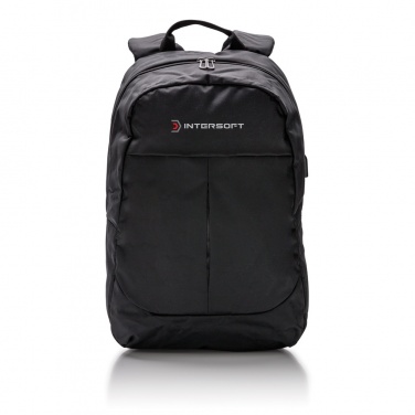 Logo trade promotional item photo of: Power USB laptop backpack