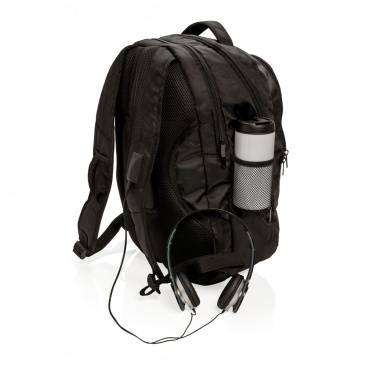 Logo trade business gift photo of: Outdoor laptop backpack