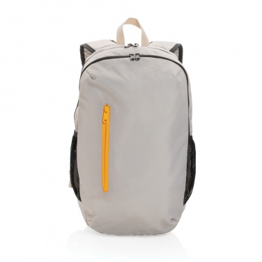 Logo trade promotional giveaways image of: Impact AWARE™ 300D RPET casual backpack