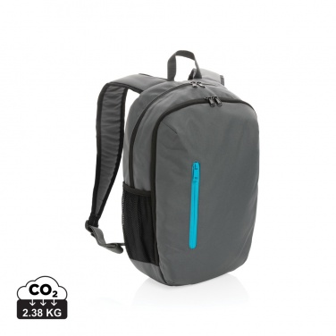 Logo trade promotional giveaways image of: Impact AWARE™ 300D RPET casual backpack