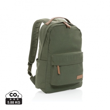 Logotrade business gift image of: Impact AWARE™ 16 oz. recycled canvas backpack