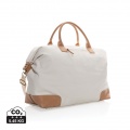 Impact AWARE™ 16 oz. rcanvas large weekend bag, off white