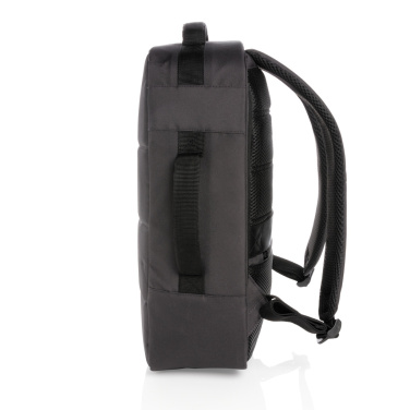 Logo trade corporate gift photo of: Impact AWARE™ RPET anti-theft 15.6" laptop backpack