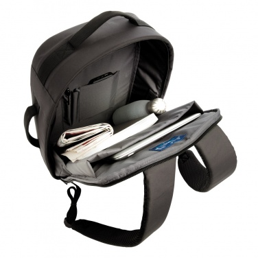 Logo trade promotional giveaways image of: Impact AWARE™ RPET anti-theft 15.6" laptop backpack