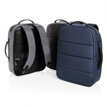 Logo trade promotional giveaways image of: Impact AWARE™ RPET anti-theft 15.6" laptop backpack