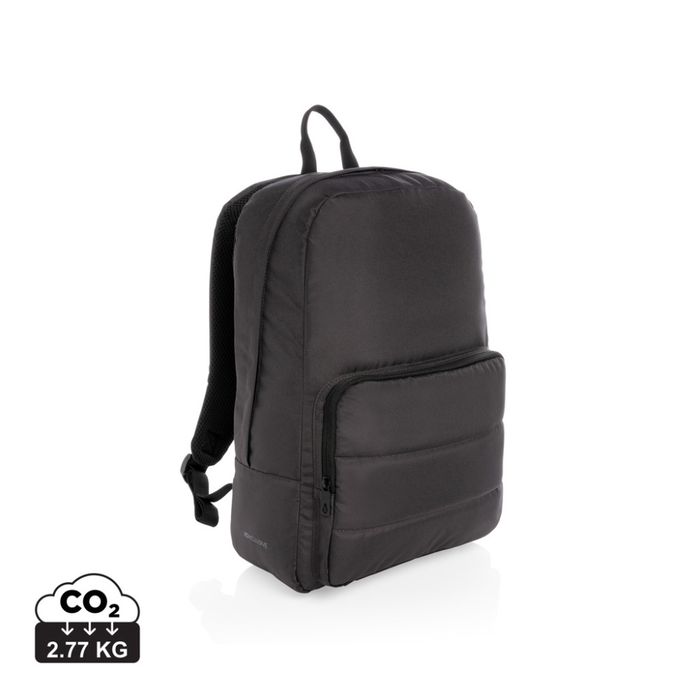 Logo trade promotional giveaway photo of: Impact AWARE™ RPET Basic 15.6" laptop backpack